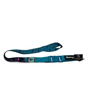 NWT Disney Pin Parks Haunted Mansion Reversible Lanyard Ghosts Hatbox Clock Teal